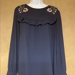 VERO MODA women’s embroidered blouse